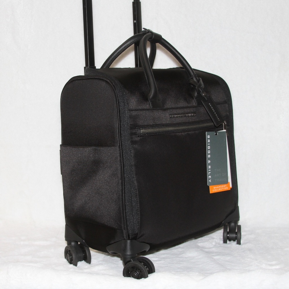 Briggs & Riley Rhapsody Wheeled Cabin Bag Black NWT - Picture 3 of 16